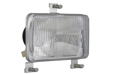 Iluminat auto - Far stanga/dreapta (H4/T4W, manual, main bulb seal, culoare insert: crom platinat) potrivit MASSEY FERGUSON 200, 2000, 300, 3000, 6000, 9000; SAME ANTARES, AQUA SPEED, ARGON, ARGON 3, ASTER, BUFFALO