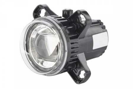 Iluminat auto - Far stanga/dreapta (LED, 12/24V, Funcții lumini: Faza scurtă, culoare insert: negru, inaltime: 126mm, latime: 125mm, diametru: 90mm)