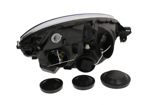 Far Stanga (H1/H21W/H6W/H7, electric, cu motor, culoare insert: cromat, culoare semnalizator: portocaliu) potrivit CITROEN C4 GRAND PICASSO I, C4 PICASSO I [1]