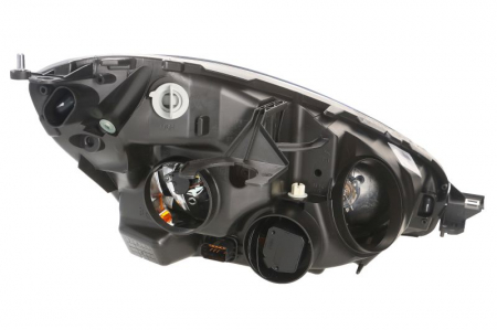 Far stanga (H1/H21W/H6W/H7, reglaj electric, cu motoras, fundal argintiu, fundal portocaliu) CITROEN C4 PICASSO 2006-2013 [1]