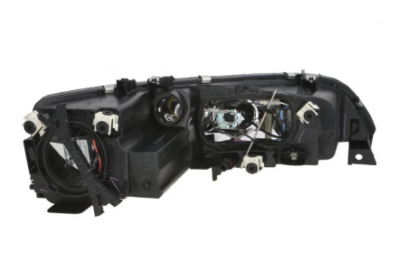 Far stanga (H1/H3, electric, cu motoras, fundal argintiu, fundal transparent) MAZDA 6 2002-2005 [1]