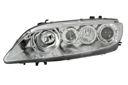 Far stanga (H1/H3, electric, cu motoras, fundal cromat) MAZDA 6 [0]