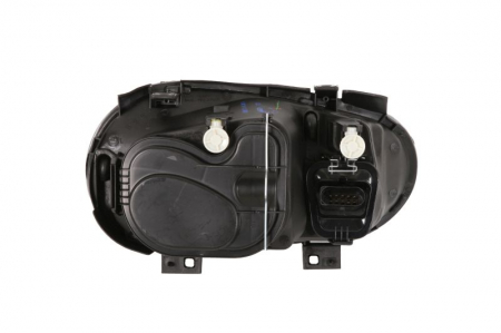 Far stanga (H1/H3/H7, reglaj electric, cu motoras, fundal cromat) VW GOLF IV [1]