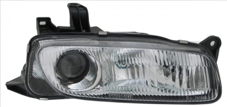 Iluminat auto - Far stanga H1/H3, mecanic, 5 usi, culoare interior argintiu potrivit MAZDA 323 F V pana in 1998