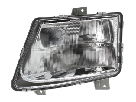 Iluminat auto - Far Stanga (H1/H4, electric, fara motoras, culoare insert: argintiu, culoare semnalizator: transparent) potrivit MERCEDES V (638/2), VITO (W638) -07.03