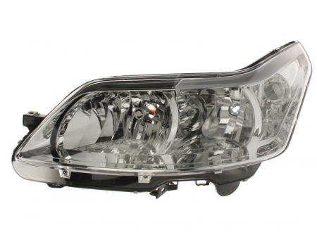 Iluminat auto - Far stanga (H1/H7, cu motoras) CITROEN C4 2004-2008