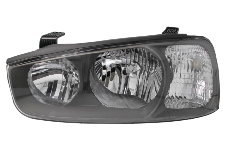 Iluminat auto - Far Stanga (H1/H7, electric, cu motor, culoare insert: cromat, culoare semnalizator: transparent) potrivit HYUNDAI ELANTRA III 2000-2006