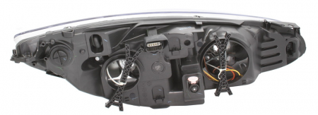 Far Stanga potrivit PEUGEOT 308, 308 I, 308 II, RCZ (H1/H7, electric, cu motor, culoare insert: cromat) [1]