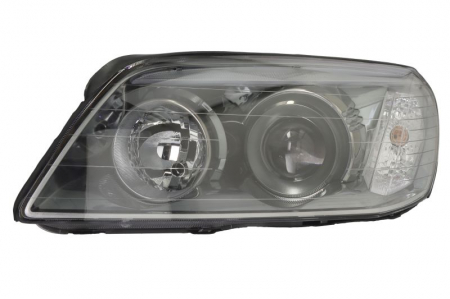 Faruri - Far Stanga potrivit CHEVROLET CAPTIVA (H1/H7, electric, cu motor, culoare insert: gri, culoare semnalizator: transparent)
