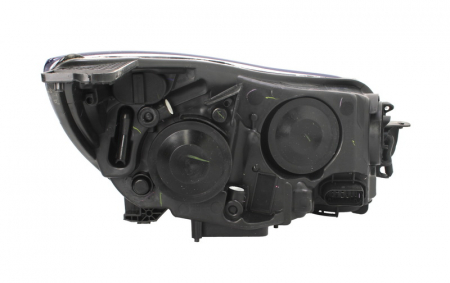 Far Stanga (H1/H7, electric, cu motor, culoare insert: negru, culoare semnalizator: alb) potrivit FORD FOCUS III; FORD USA FOCUS [1]