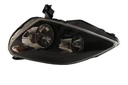 Far Stanga (H1/H7, electric, cu motor, culoare interior: negru, culoare semnalizator: galben) potrivit OPEL ZAFIRA B, ZAFIRA B/MINIVAN 01.05- [0]