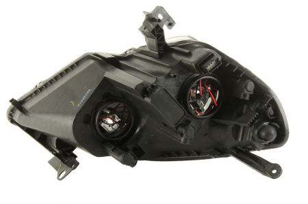 Far Stanga (H1/H7, electric, cu motor, culoare interior: negru, culoare semnalizator: galben) potrivit OPEL ZAFIRA B, ZAFIRA B/MINIVAN 01.05- [1]