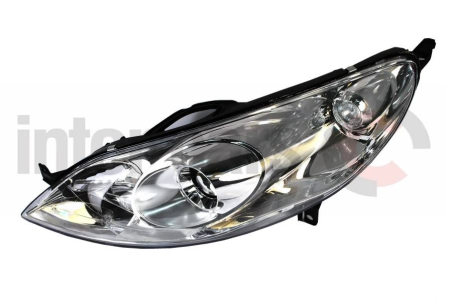 Iluminat auto - Far Stanga (H1/H7, electric, cu motor) potrivit PEUGEOT 407 2004-2011