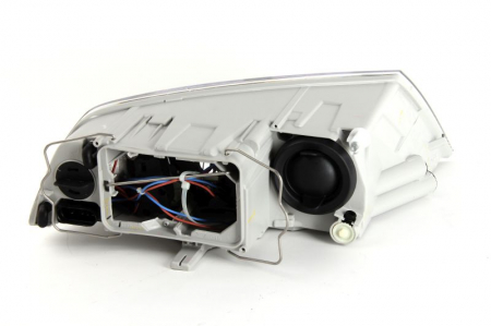 Far Stanga (H1/H7, electric, cu motor) potrivit SKODA OCTAVIA II [1]