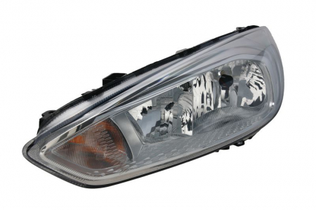 Far stanga H1/H7, electric, cu motoras,interior crom FORD FOCUS 3 III intre 2010-2018 [0]