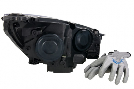 Far stanga H1/H7, electric, cu motoras,interior crom FORD FOCUS 3 III intre 2010-2018 [1]