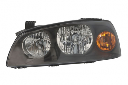 Iluminat auto - Far Stanga (H1/H7, electric, fara motoras, culoare insert: negru) potrivit HYUNDAI ELANTRA III 01.04-12.06