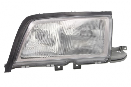 Far stanga H1/H7, electric,interior crom, semnalizator transparent MERCEDES Clasa C W202 intre 1993-1997 [0]