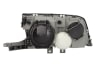 Far stanga H1/H7, electric,interior crom, semnalizator transparent MERCEDES Clasa C W202 intre 1993-1997 [2]