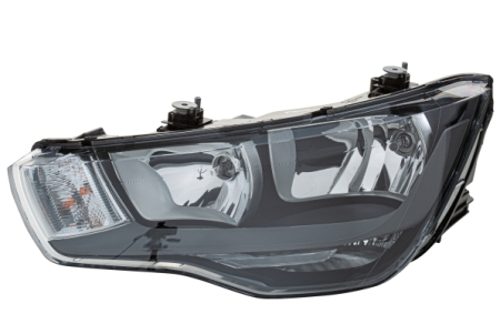 Far stanga potrivit AUDI A1 8X 2010-2014 (H1/H7/HY21W/W21W, electric, cu motor, cu stecher) [2]