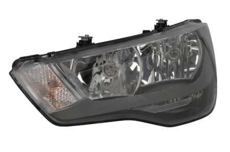 Iluminat auto - Far stanga (H1/H7/HY21W/W21W, electric, cu motor, cu stecher) potrivit AUDI A1 8X 05.10-12.14