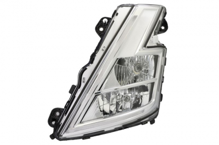 Far stanga (H1/H7/LED, manual, cu lumina de zi, culoare insert: crom platinat, culoare indicator: alb) potrivit VOLVO FH III, FH16 III 02.20- [0]