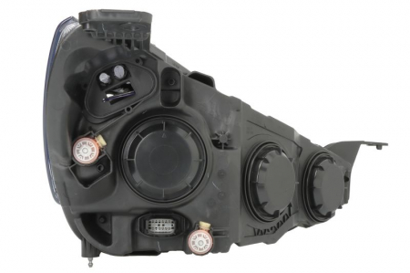 Far Stanga potrivit FORD FOCUS IV 2018-2021 (H1/H7/LED/PY21W, electric, cu motor, culoare insert: negru) [1]