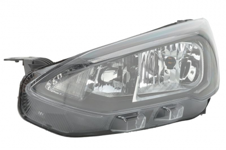 Faruri - Far Stanga potrivit FORD FOCUS IV 2018-2021 (H1/H7/LED/PY21W, electric, cu motor, culoare insert: negru)