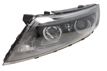 Far Stanga (H1/H7/LED/PY21W, electric, culoare interior: negru) potrivit KIA OPTIMA 06.10-