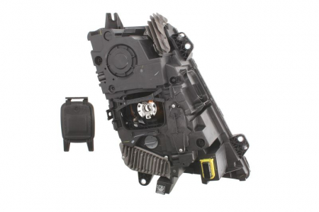 Far stanga (H1/H7/LED/PY21W, reglaj electric, insertii crom, Semnalizator transparent) VOLVO FH 16 II, FH II dupa 2012 [1]