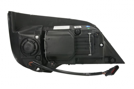 Far stanga (H1/H7/PY21W/W5W, culoare insert: crom platinat, culoare indicator: alb) potrivit MERCEDES TRAVEGO (O 580) 01.08- [1]