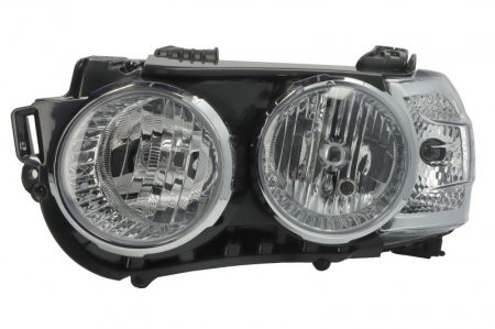 Far Stanga (H1/H7/PY21W/W5W, electric, cu motor, culoare insert: negru, culoare semnalizator: alb) potrivit CHEVROLET AVEO [0]