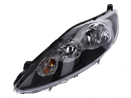 Iluminat auto - Far Stanga H1/H7/PY21W/W5W, electric, cu motor, halogen, interior negru potrivit FORD FIESTA V, FIESTA VI