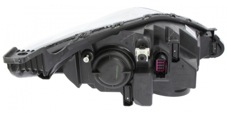 Far Stanga H1/H7/PY21W/W5W, electric, cu motor, halogen, interior negru potrivit FORD FIESTA V, FIESTA VI [1]