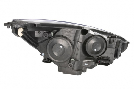 Far stanga (H1/H7, reglaj electric, cu lumini de zi, fundal cromat) FORD FOCUS 2014-2018 [1]