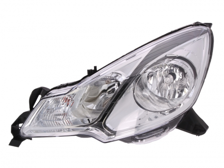 Far stanga (H1/H7, reglaj electric, cu motoras, fundal cromat) CITROEN DS3 2009-2014 [0]