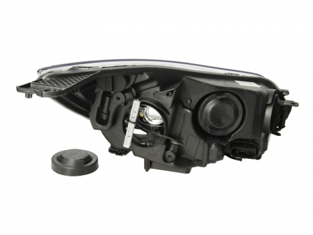 Far stanga (H1/H7, reglaj electric, cu motoras, fundal cromat) FORD FOCUS III [1]