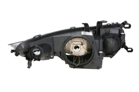 Far stanga (H1/H7, reglaj electric, cu motoras, fundal cromat) HONDA CIVIC VIII 2005-2011 [1]