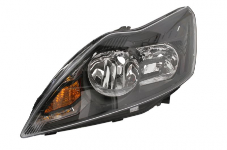 Far stanga (H1/H7, reglaj electric, cu motoras, fundal negru) FORD FOCUS 2008-2012 [0]