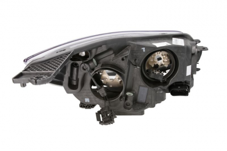 Far stanga (H1/H7, reglaj electric, cu motoras, fundal negru) FORD FOCUS III 2010-2014 [1]