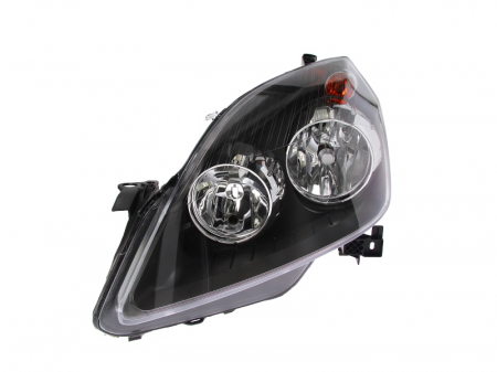 Far stanga (H1/H7, reglaj electric, cu motoras, fundal negru) OPEL ZAFIRA / ZAFIRA FAMILY B, ZAFIRA B [0]