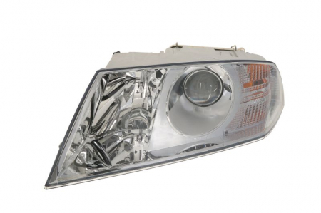 Iluminat auto - Far stanga (H1/H7, reglaj electric, cu motoras) SKODA OCTAVIA 2004-2008
