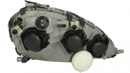 Far stanga (H1/H7, reglaj electric, fundal argintiu, fundal transparent) MERCEDES Clasa A 1997-2004 [1]