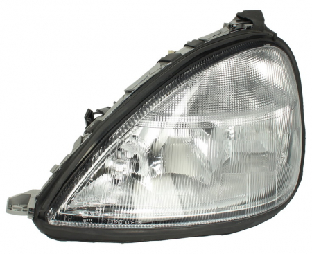 Iluminat auto - Far stanga (H1/H7, reglaj electric, fundal argintiu, fundal transparent) MERCEDES Clasa A 1997-2004