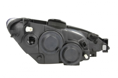 Far stanga (H1/H7, reglaj electric, fundal argintiu, Semnalizator argintiu) PEUGEOT 206 2003-2009 [1]