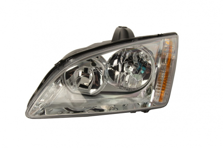 Far stanga (H1/H7, reglaj electric, fundal cromat, fundal galben) FORD FOCUS 2004-2008 Iluminat auto - Far stanga (H1/H7, reglaj electric, fundal cromat, fundal galben) FORD FOCUS 2004-2008