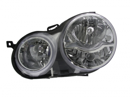 Far stanga (H1/H7, reglaj electric, fundal cromat) VW POLO 2001-2005 [1]