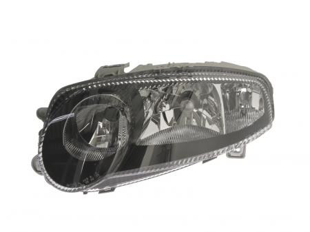Piese Auto - Far stanga (H1/H7, reglaj electric, fundal negru) ALFA ROMEO 147 2001-2004