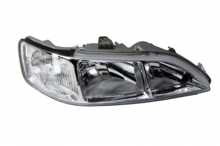 Far stanga (H1/H7, reglaj electric, fundal negru) HONDA ACCORD 1998-2003