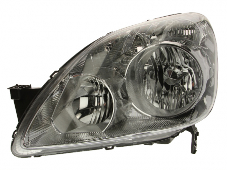 Iluminat auto - Far stanga (H1, reglaj electric, fundal cromat, fundal transparent) HONDA CR-V 2001-2006